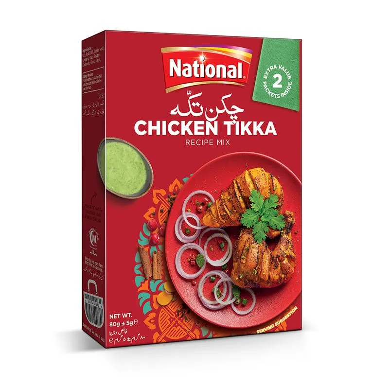 National Chicken Tikka Masala Mix D/P, 100g