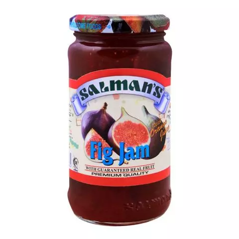 Salman's Black Fig Jam Jar, 450g