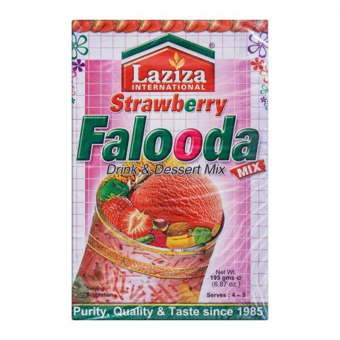 Laziza Strawbery Falooda Mix, 235g