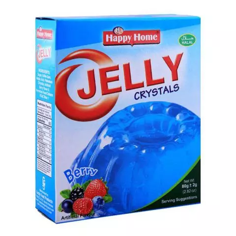 Happy Home Jelly Cryetals Berry, 80g
