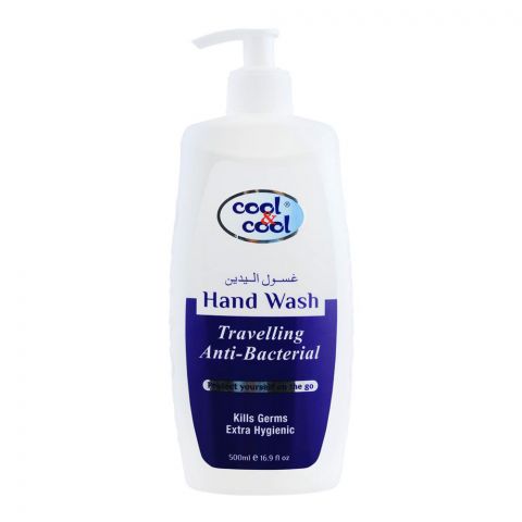 Cool & Cool Hand Travelling Anti-Bacterial, 500ml
