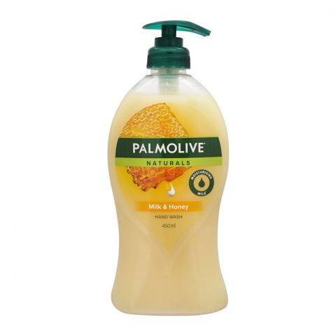 Palmolive Naturals H/W Milk & Honey, 450ml