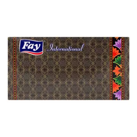 Fay Facial International Tissue, 100x2 ply