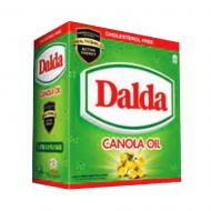 Dalda Fortified Canola Oil, 1LTR x5