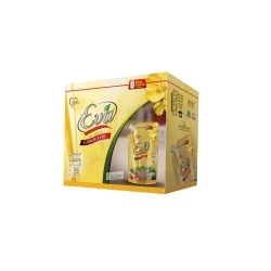 Eva Canola Oil Stand Up Pouch, 1LTR x 5