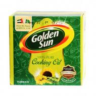 Golden Sun Cooking Oil P/B, 1LTR x5