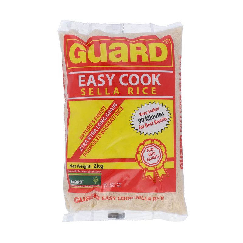 Guard Easy Cook Sella Rice, 5KG