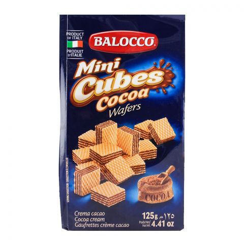 Balocco Snack Milk Vanilla Wafers Pouch, 125g