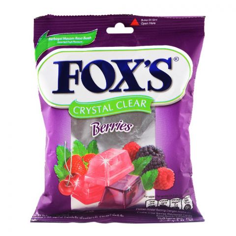 FOXS Berries Oval Candy, 90g 