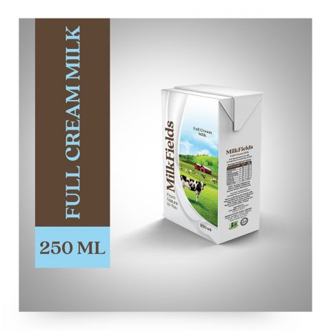 Milk Fields Full Cream Milk, 250ml