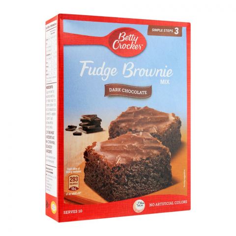 Betty Crocker Fudge Brownie, Dark Chocolate, 500g