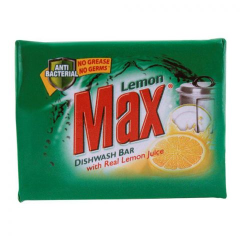 Lemon Max Dishwash Bar, 120g