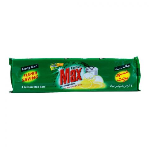 Lemon Max Dishwash Bar, 120g