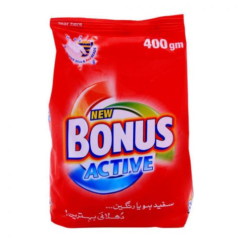 Bonus Detergent Powder Active , 400g