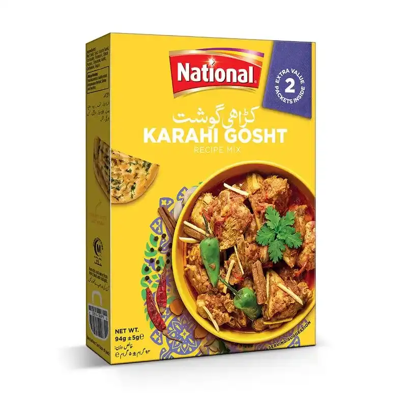 National Karahi Gosht Masala Mix D/P, 100g