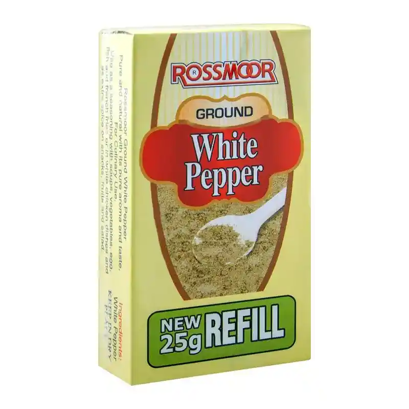 Rossmoor Ground White Pepper R/B,25g