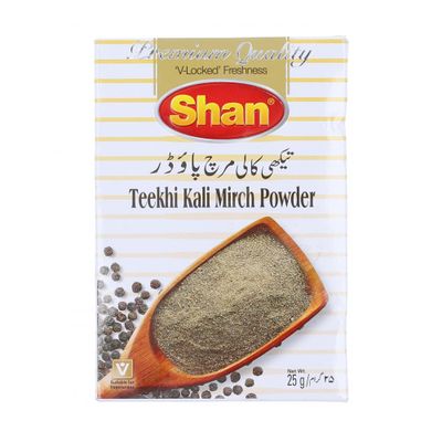 Shan Teekhi Kali Mirch Powder, 25g