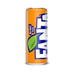 Fanta Orange Soft Drink Slim Can, 250ml