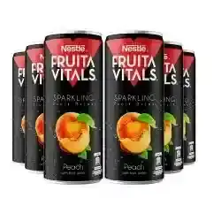 Fruita Vitals Peach Juice, 250ml X 6 