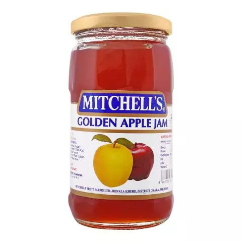 Mitchells Golden Apple Jam Jar, 450g