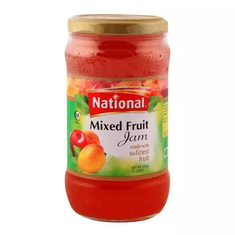 National Mixed Fruit Jam Jar, 440g