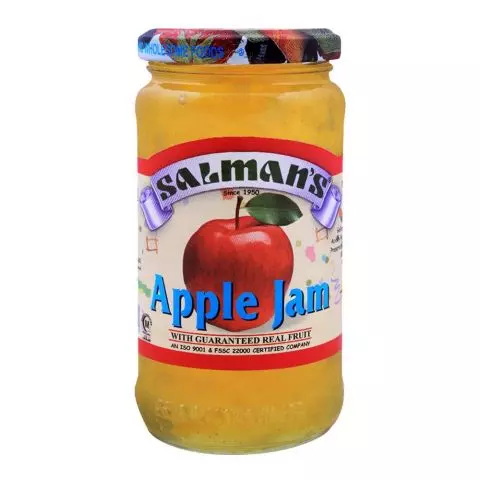 Salman's Apple Jam Jar, 450g