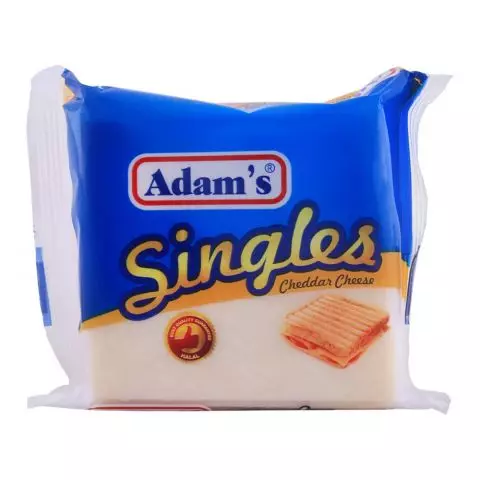 Adams Single Slice Cheddar Cheese, 200g