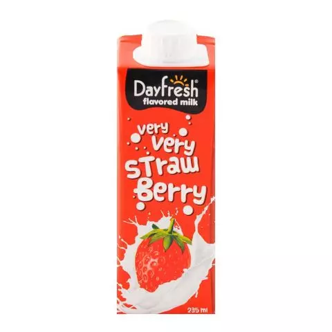Dayfresh Strawberry Flavored Milk, 235ml