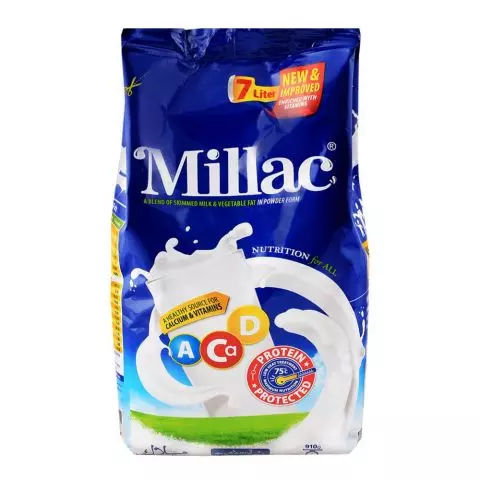 Millac Nutrition For All Milk Powder, 910g
