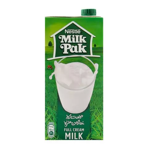 Nestle Milk Pak Full Cream Milk, 1LTR