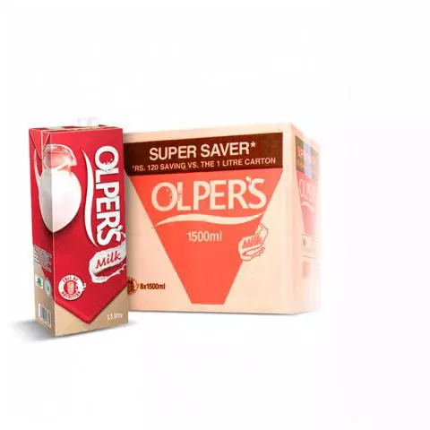 Olper's Liquid Milk, 1.5LTR x 8