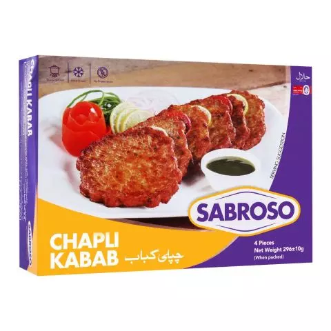 Sabroso Chapli Kabab 4's, 296g