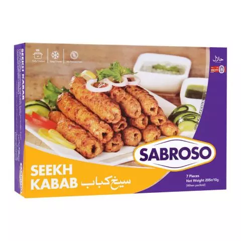 Sabroso Seekh Kabab 7's, 205g