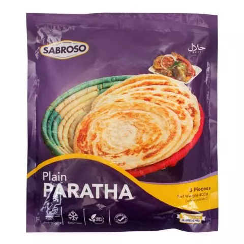 Sabroso Whole Wheat Paratha, 30's