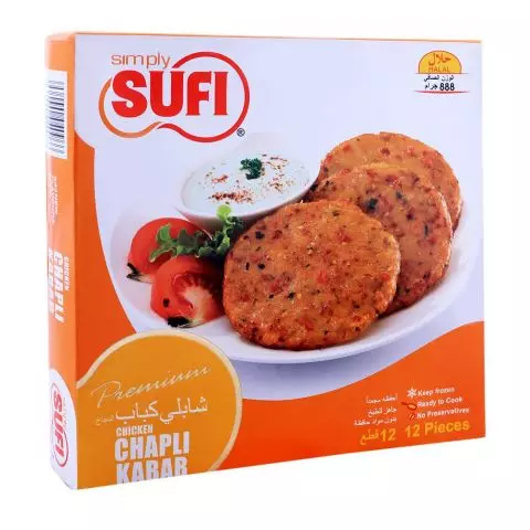 Sufi Chicken Chapli Kabab, 888g