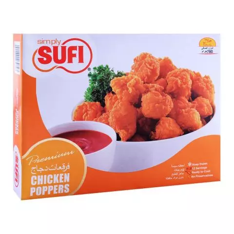 Sufi Chicken Poppers, 780g
