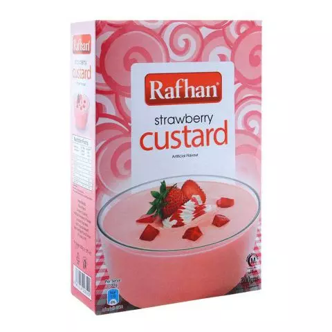 Rafhan Custard Strawberry, 275g
