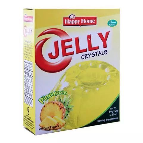 Happy Home Jelly Cryetals Pineapple, 80g