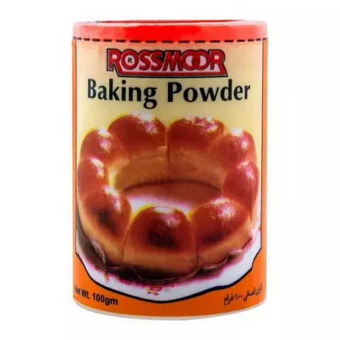 Rossmoor Baking Powder Tin, 100g