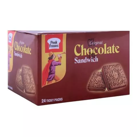 PF Chocolate Sandwich Biscuit Box, T/P