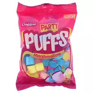 CandyLand Party Puff Marshmallow, 100g