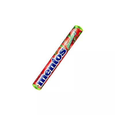 Mentos Strawberry Chewy Dragees 14's, 37.5g