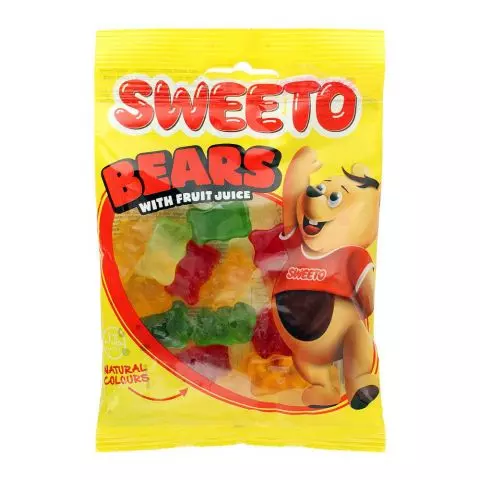 Sweeto Bears With Fruit Jelly, 80g