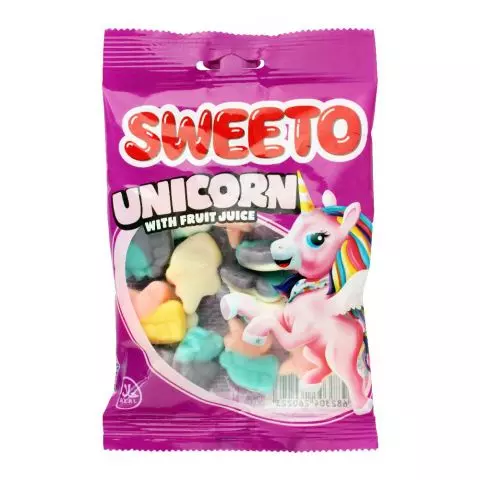 Sweeto Unicorn With Fruit Jelly, 80g
