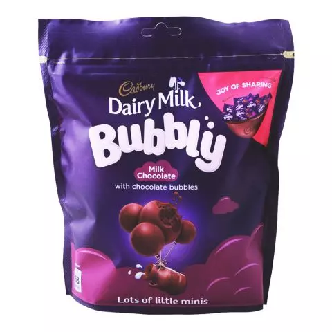 Cadbury Dairy Milk Bubbly Chocolate, 20g