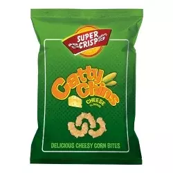 Super Crisp Catty Chins Chees Chips, 14g