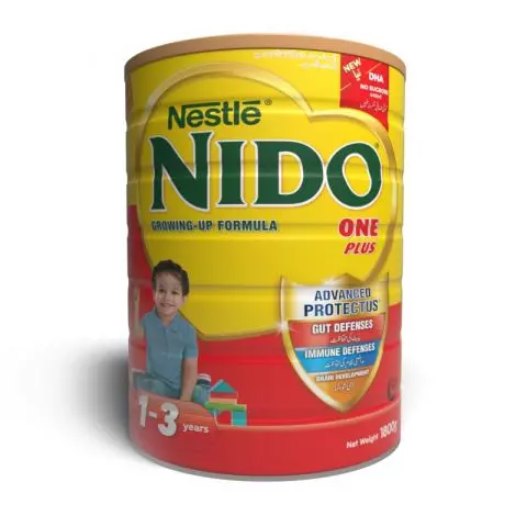 Nestle Nido One Plus Powder Milk Tin, 1800g