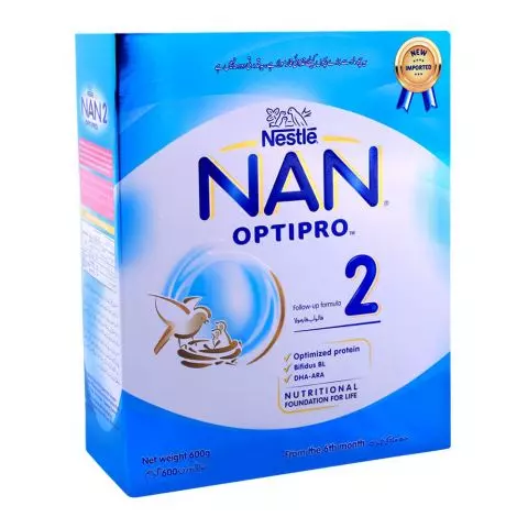 Nestle Nan 2 Optipro Soft Pack, 600g