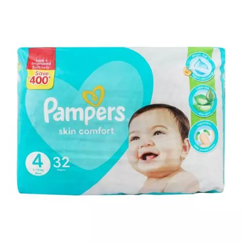 Pamper Baby Diapers Jumbo S-4, 32's