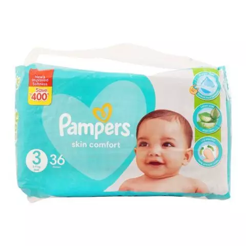 Pamper Baby Diapers Jumbo S-3, 36's